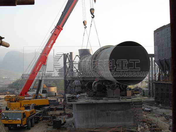 石灰回轉窯出現炸料怎么辦,河南宏科重工有高招