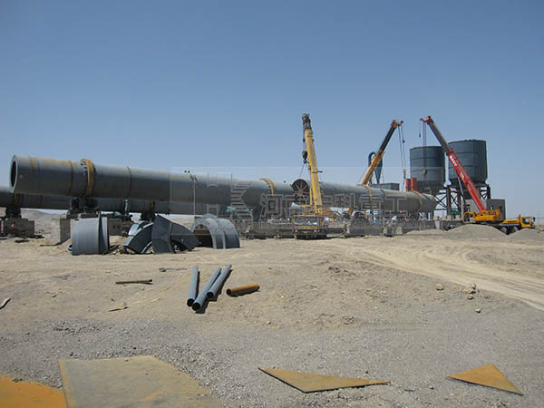 石灰回轉(zhuǎn)窯生產(chǎn)設備